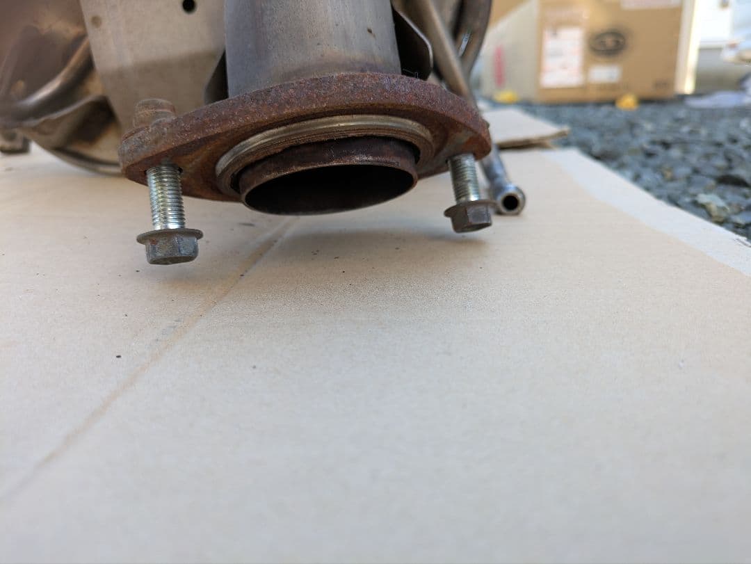 トヨタFJクルーザー　純正マフラー　CBA-GSJ15W