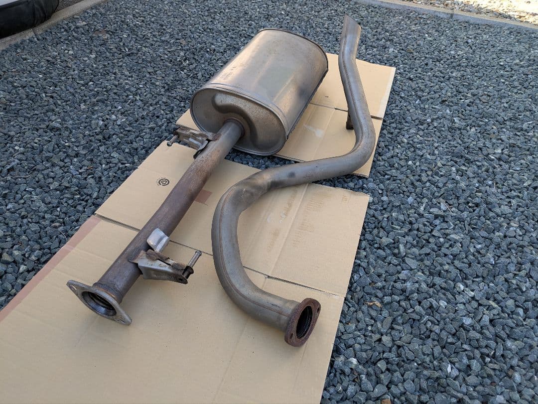 トヨタFJクルーザー　純正マフラー　CBA-GSJ15W