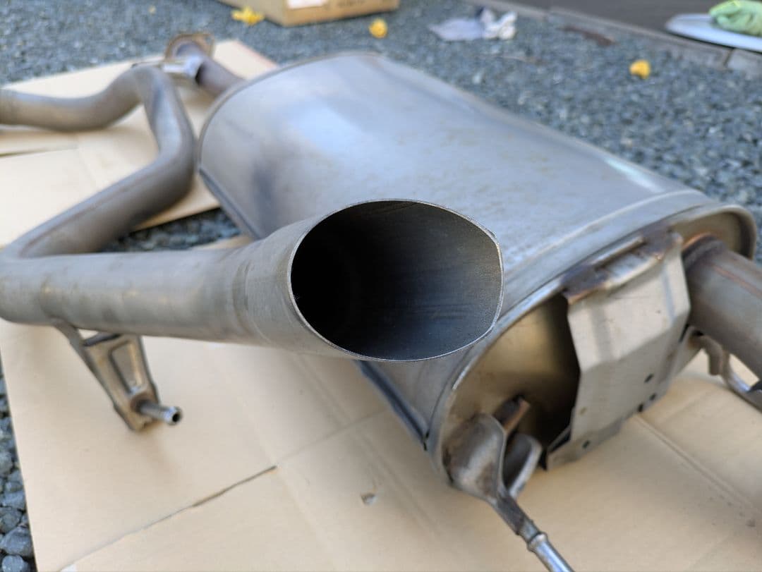 トヨタFJクルーザー　純正マフラー　CBA-GSJ15W