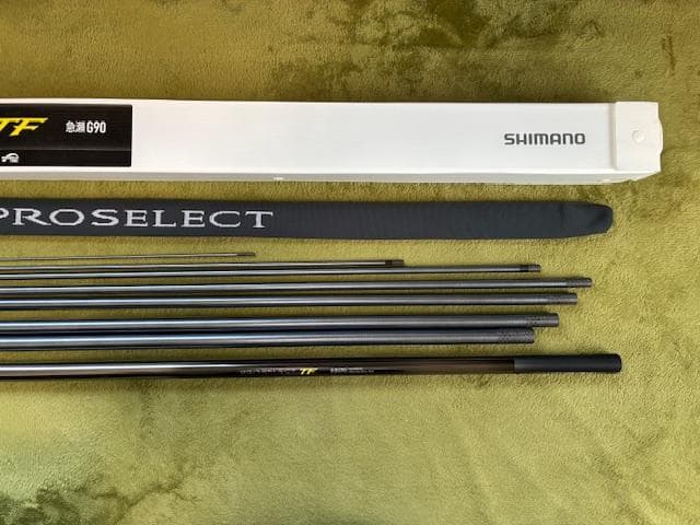 シマノプロセレクトTF　急瀬G90 　鮎竿　 トリプルフォース系