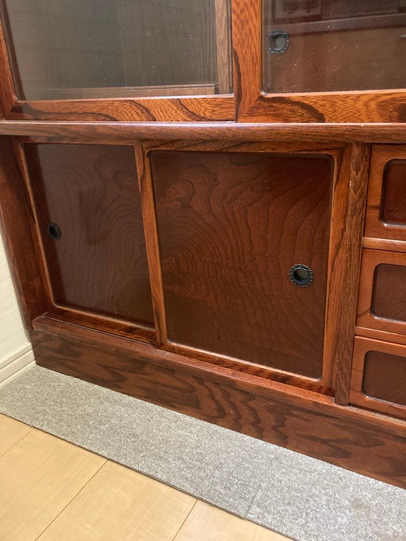 アンティーク家具　昭和レトロ　茶箪笥　和家具　古家具　箪笥　ヴィンテージ