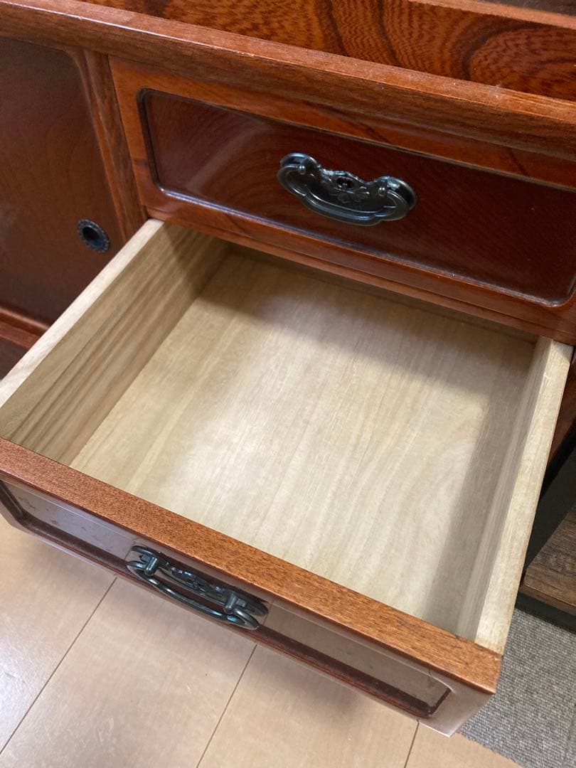 アンティーク家具　昭和レトロ　茶箪笥　和家具　古家具　箪笥　ヴィンテージ