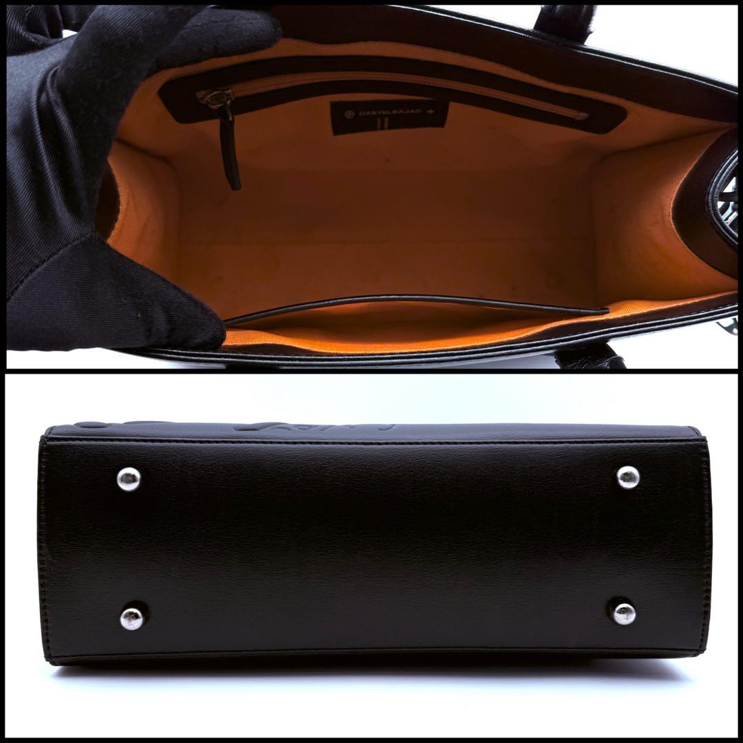 【良品】CASTELBAJAC カステルバジャック　レザー　ショルダーバッグ