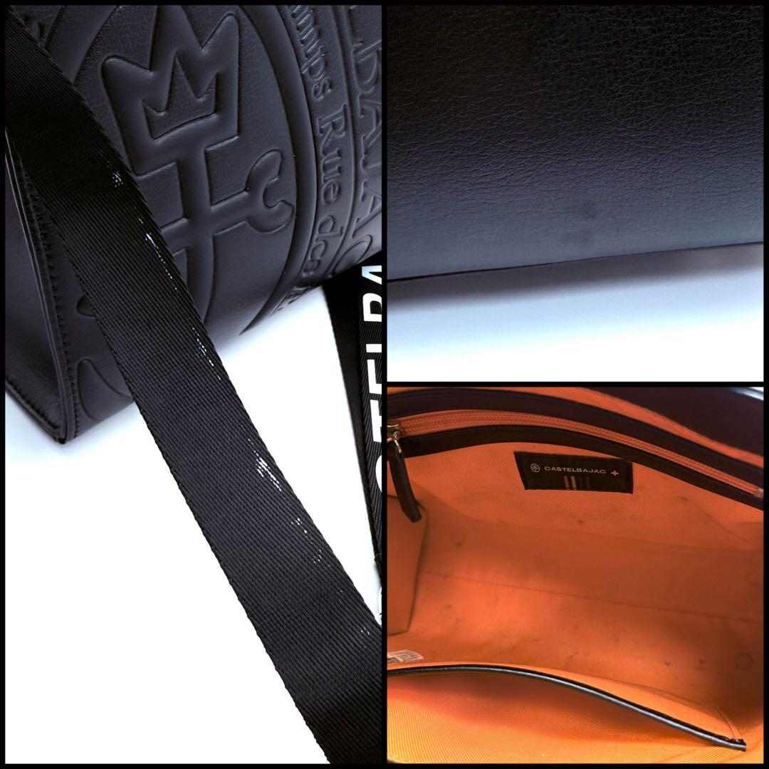 【良品】CASTELBAJAC カステルバジャック　レザー　ショルダーバッグ