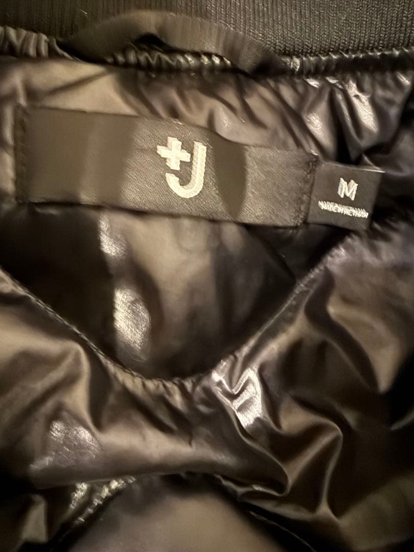 UNIQLO + J ダウン フライトジャケット MA-1 Mサイズ