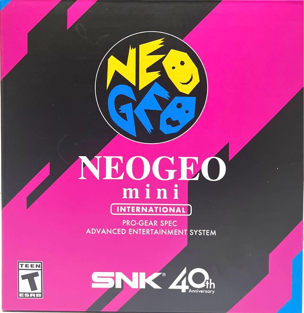 【週末値下げ】SNK ネオジオミニ インターナショナル 未使用品