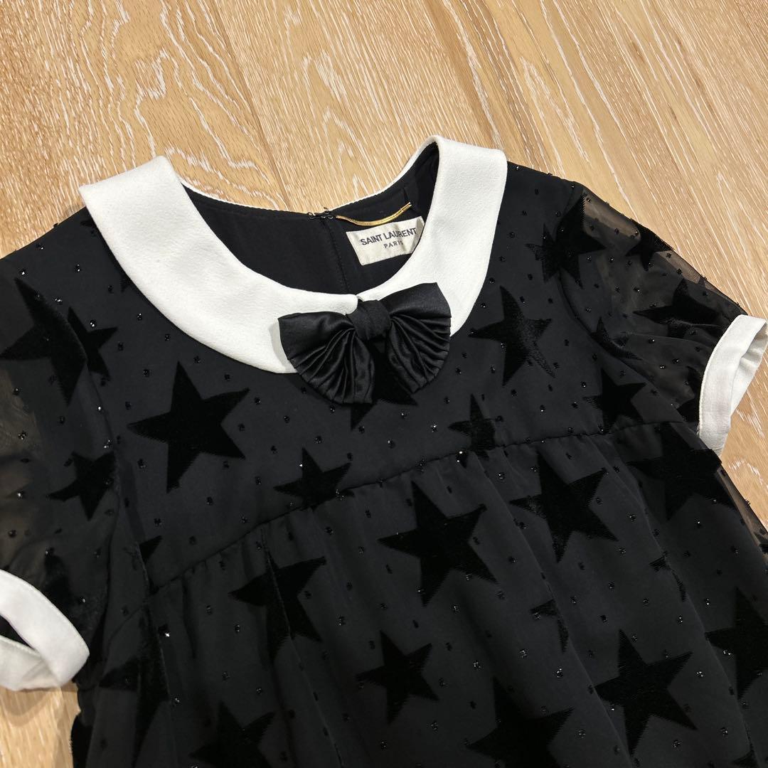 BLACKPINK LISA着用 サンローラン ブラックワンピース