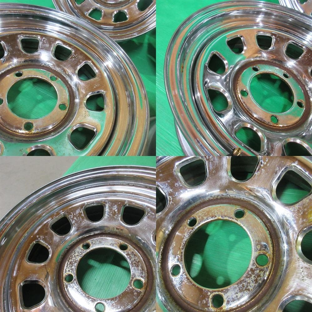 ジムニー スチール 鉄ホイール 16×5.5JJ 5穴PCD139.7 クローム
