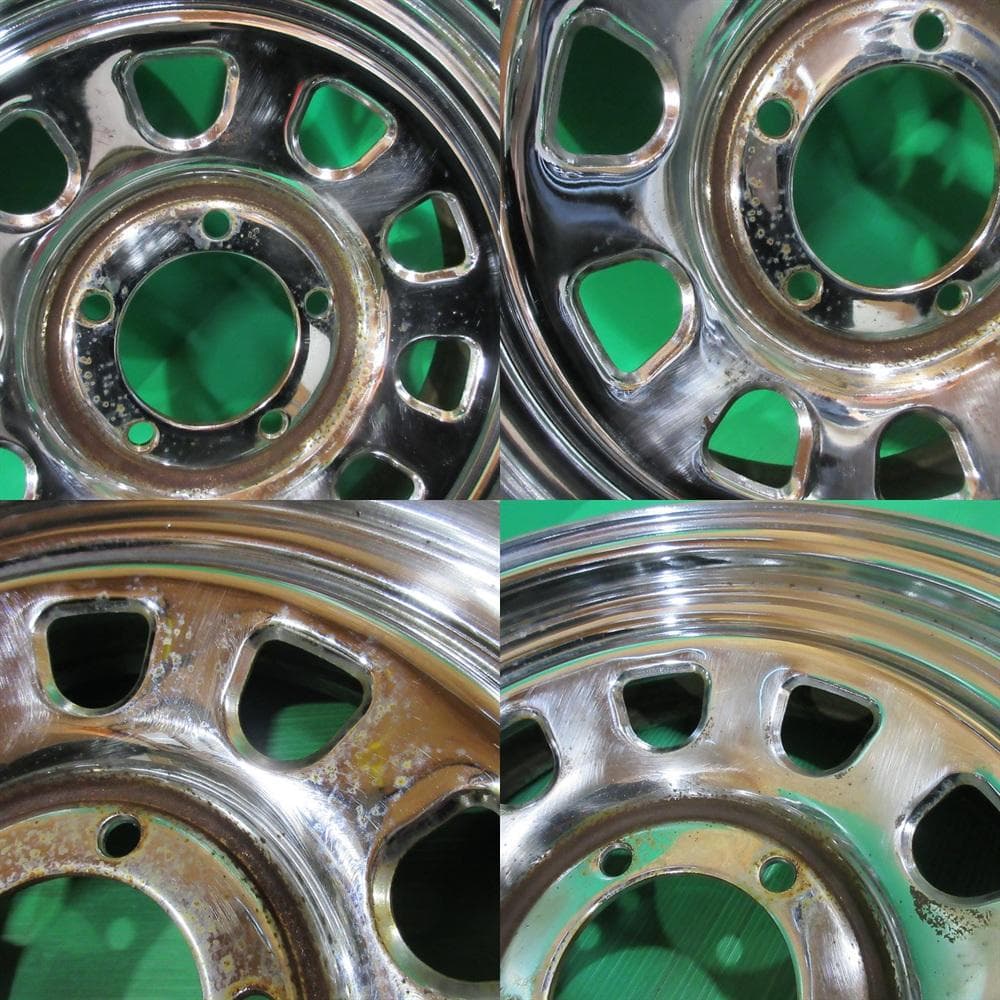ジムニー スチール 鉄ホイール 16×5.5JJ 5穴PCD139.7 クローム