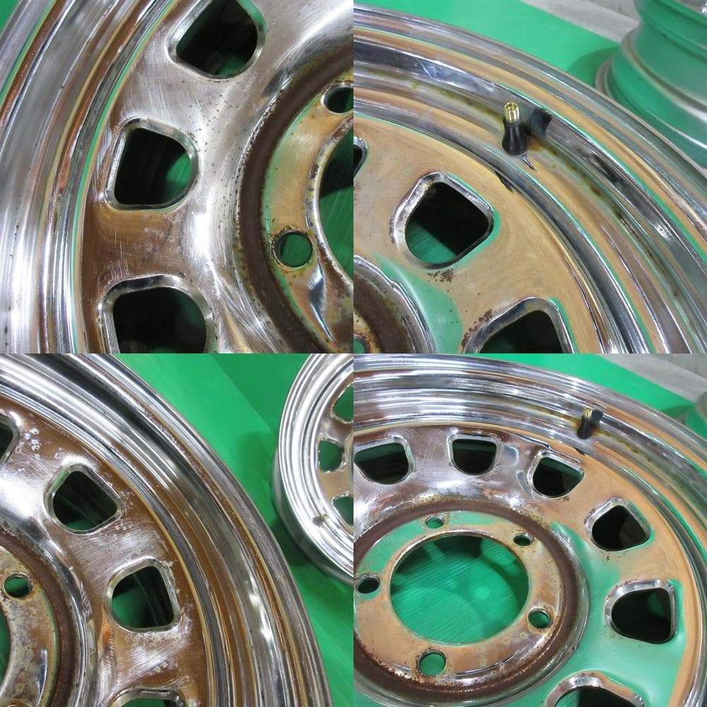 ジムニー スチール 鉄ホイール 16×5.5JJ 5穴PCD139.7 クローム