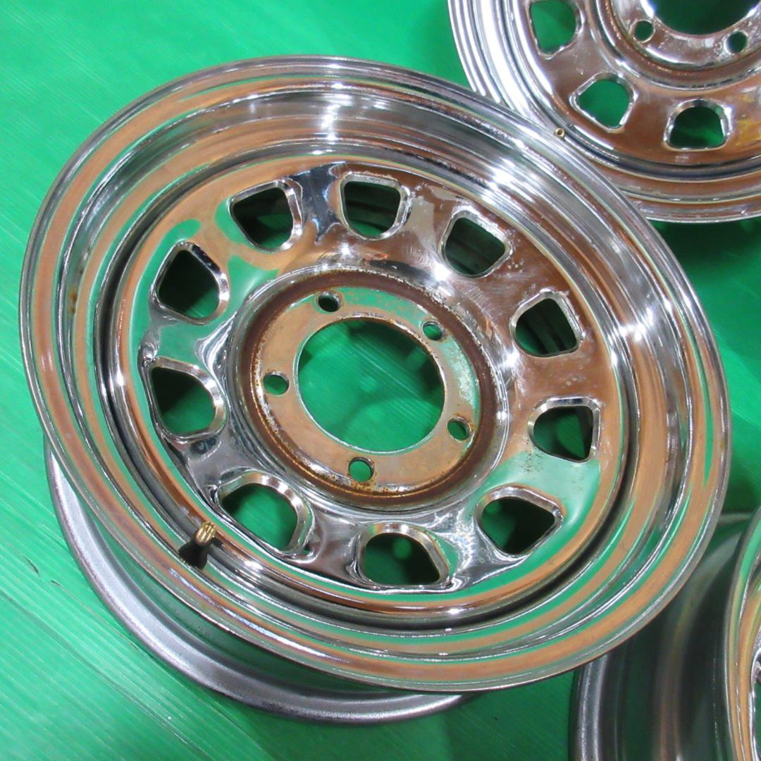 ジムニー スチール 鉄ホイール 16×5.5JJ 5穴PCD139.7 クローム