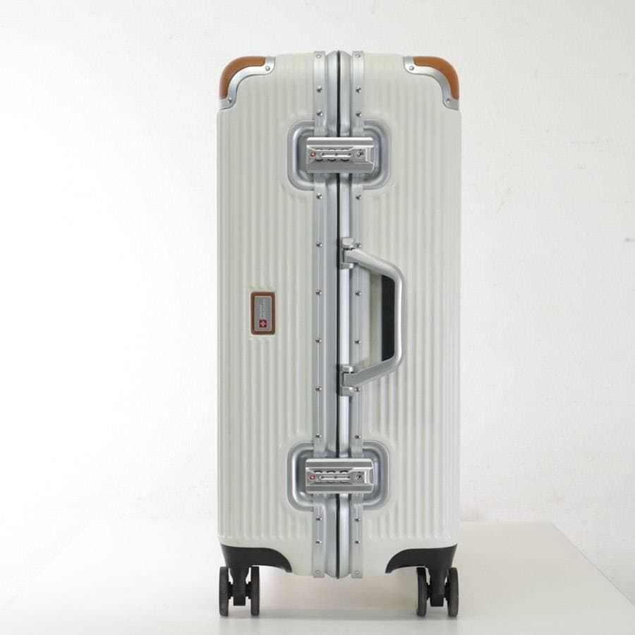 スイスミリタリー スーツケース 白 プレミアム Cタイプ 64L 24インチ