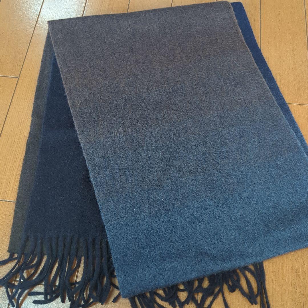 未使用　BARNEYS NEW YORK 　カシミヤマフラー