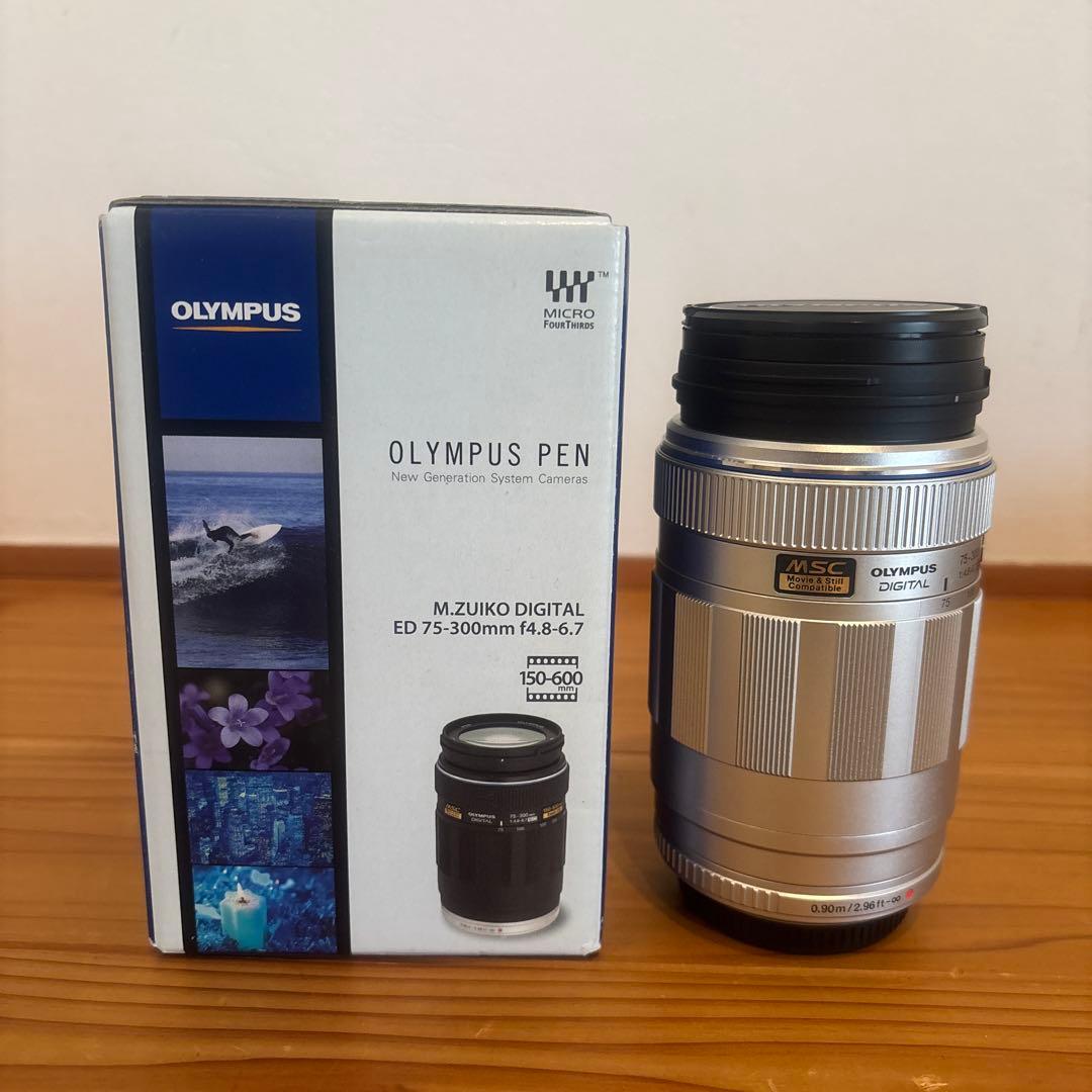 [美品]M.ZUIKO DIGITAL ED 75-300mm f4.8-6.7