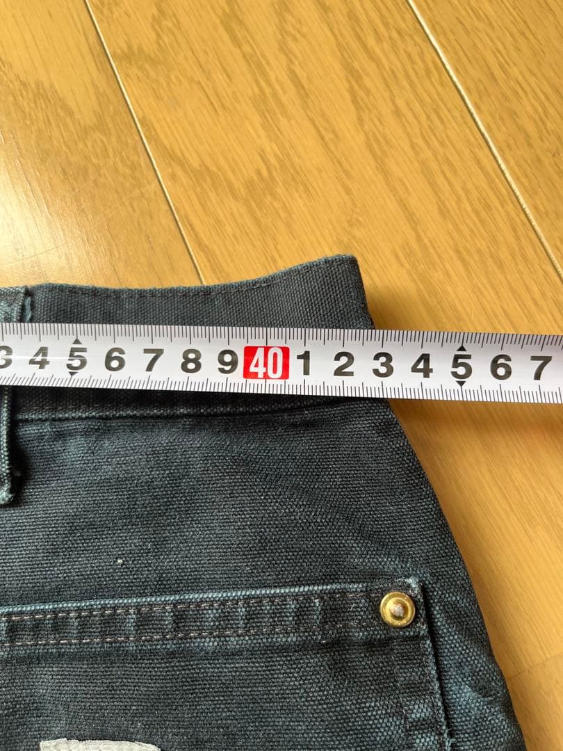 カーハート ダブルニー ブラック ワークパンツ carhartt old USA