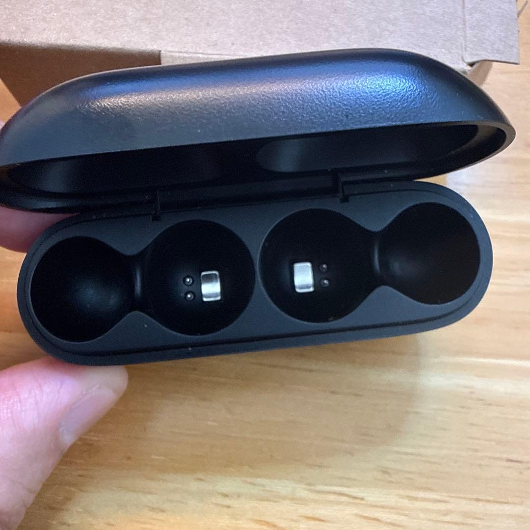 美品ambie AM-TW02 Black　アンビー　ワイヤレスイヤホン