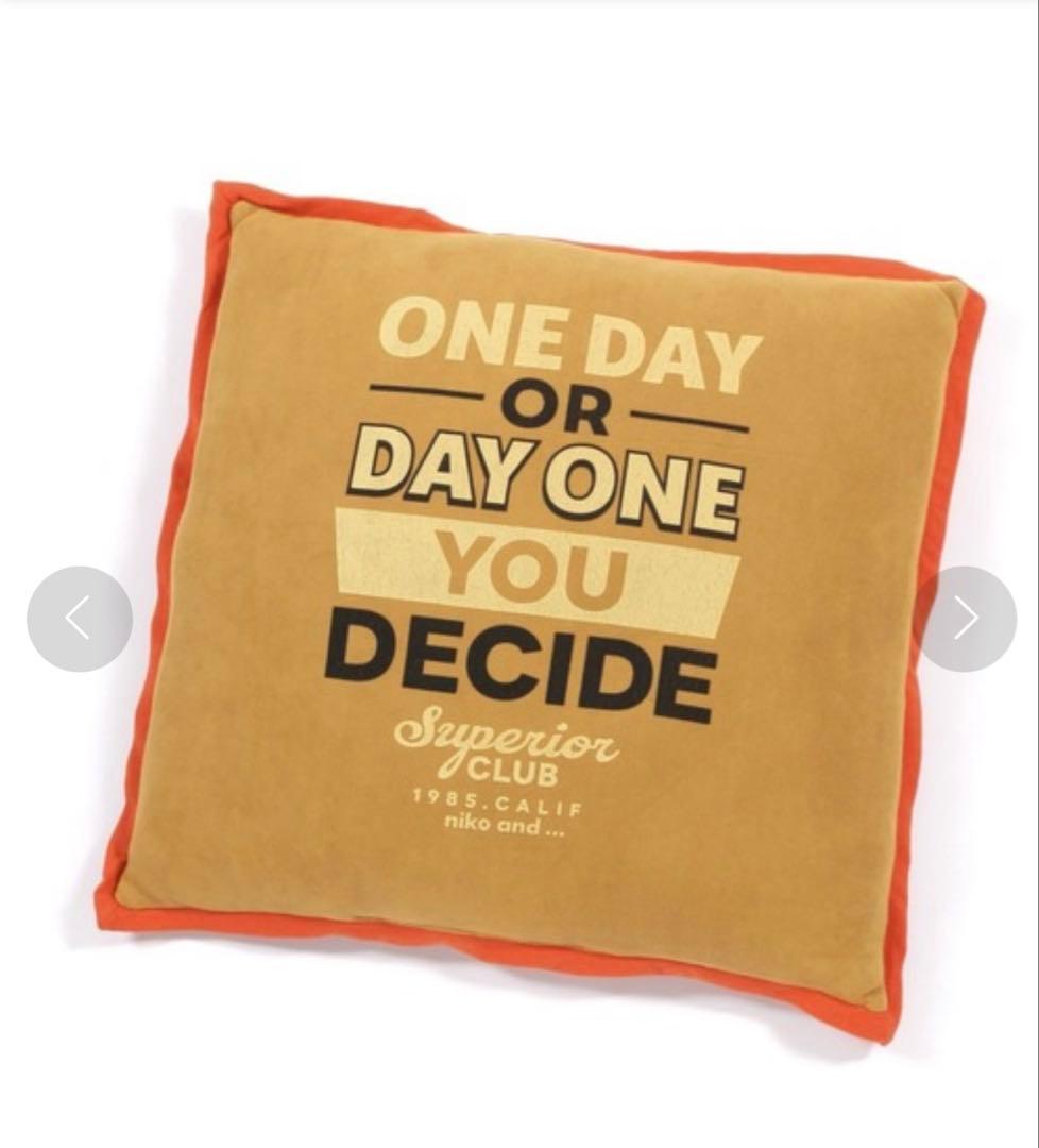 ニコアンド オリジナルリメイク風クッション ビッグサイズ 新品未使用 セット売り