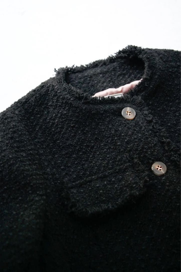 ジャケット・アウター Her lip to Wool-Blend Fancy Tweed Jacket