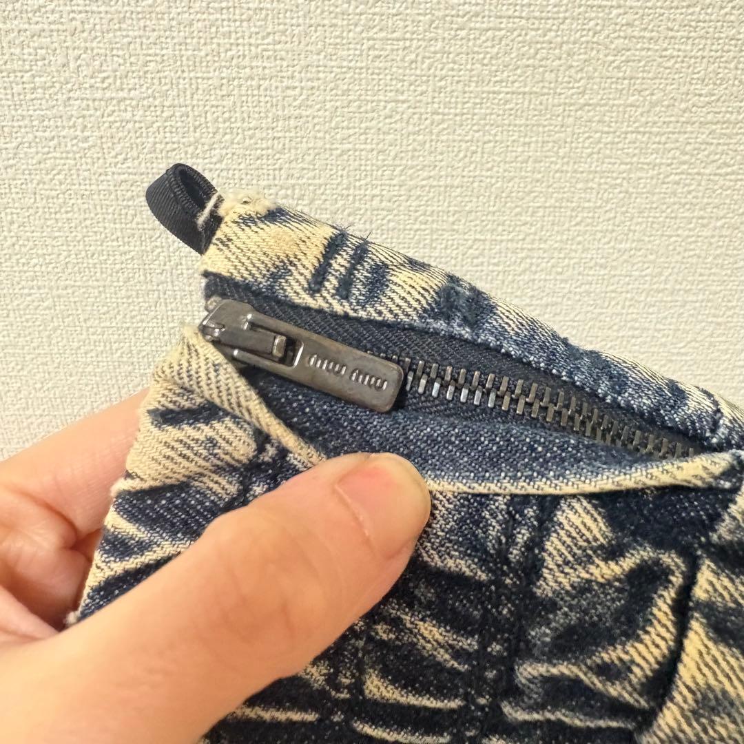 MIU MIU デニムミニスカート 36サイズ 新品