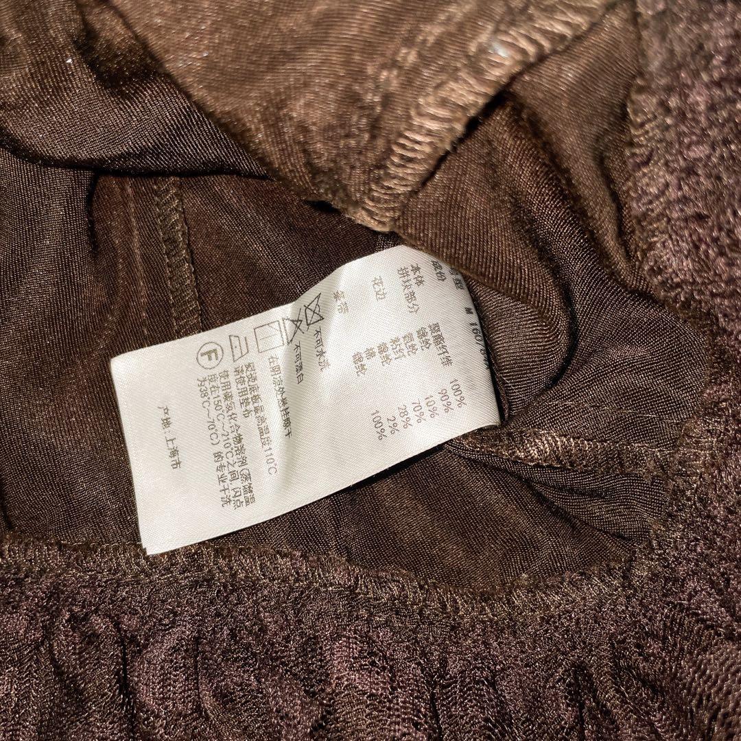 axes femme W編み上げベスト 焦茶 森ガール ゴスロリcoquette