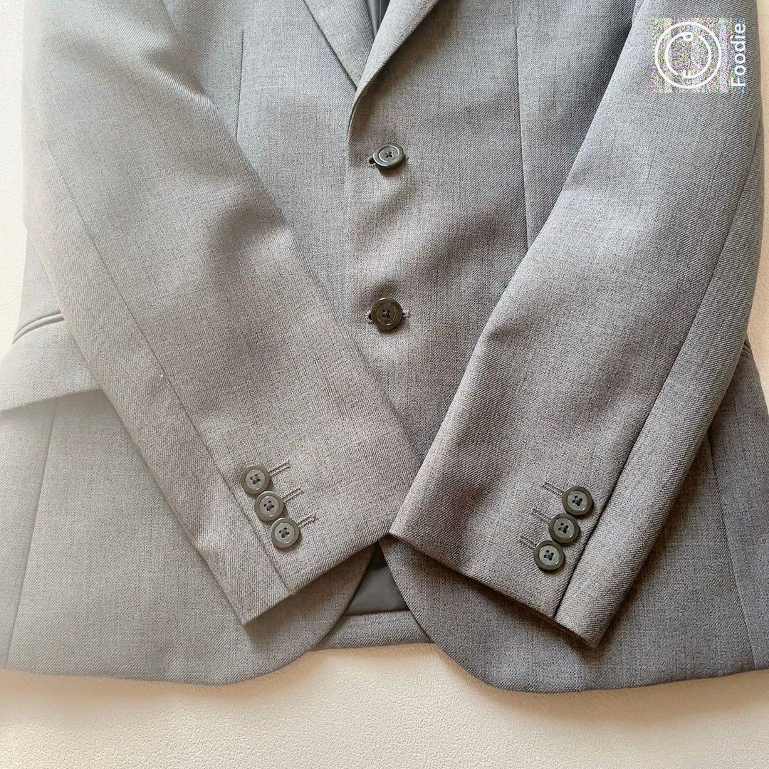 【美品】　5点セット フォーマルスーツ 150 グレー　卒服　卒業式　男の子