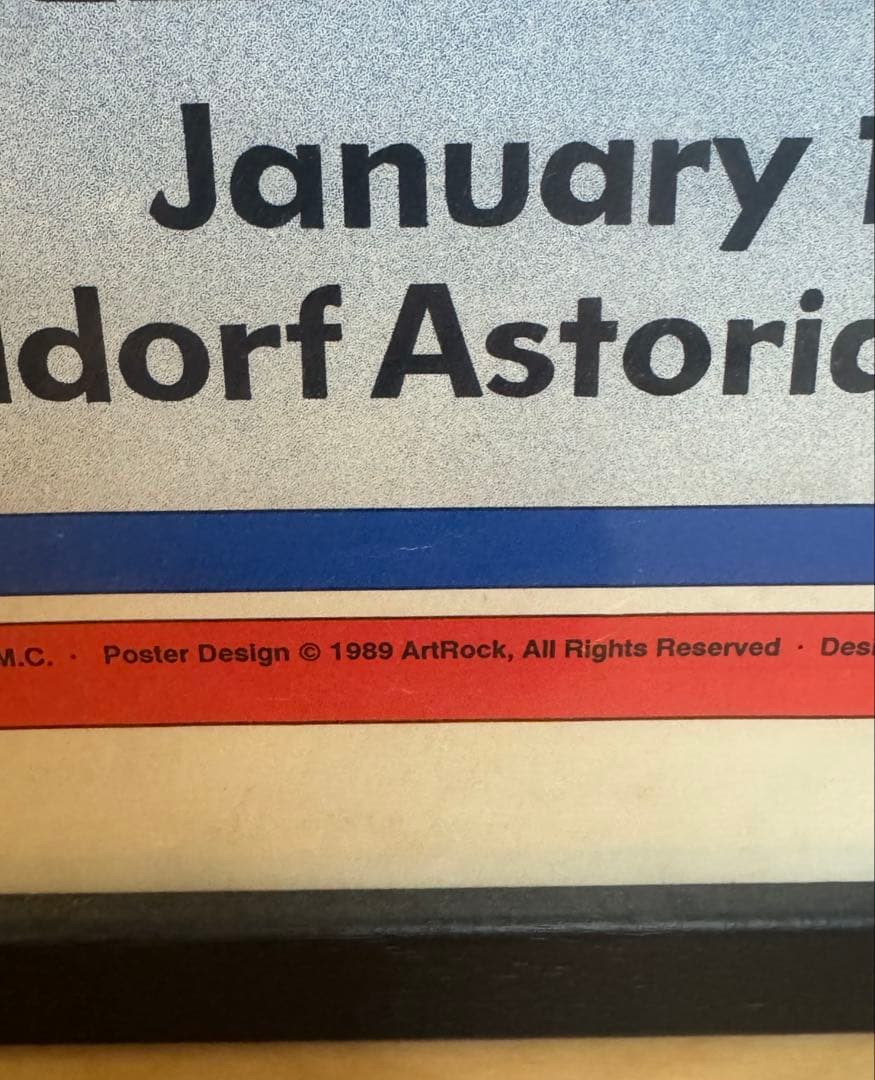 THE WHO Rock & Roll Hall of Fame 1990 額装