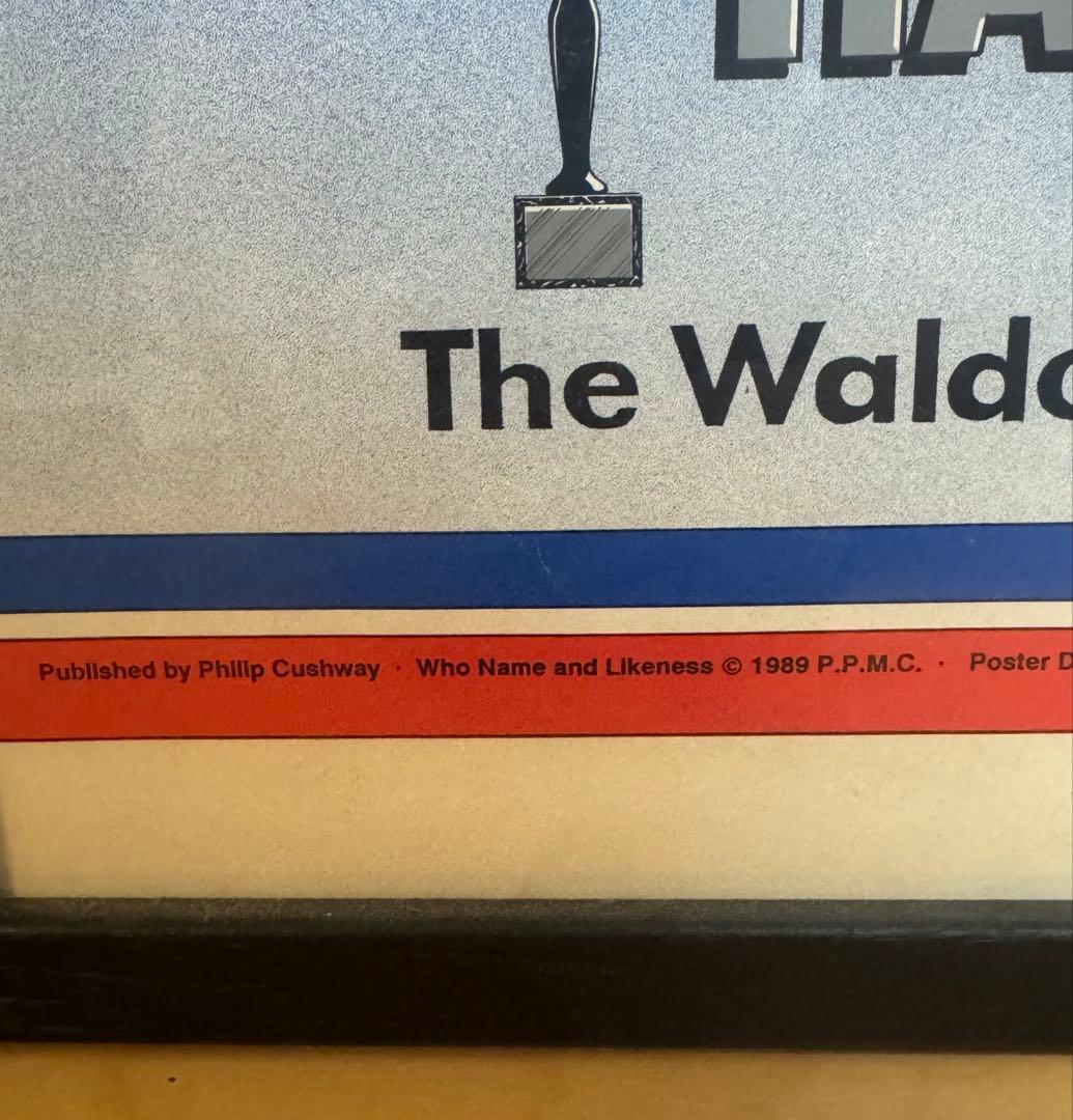 THE WHO Rock & Roll Hall of Fame 1990 額装