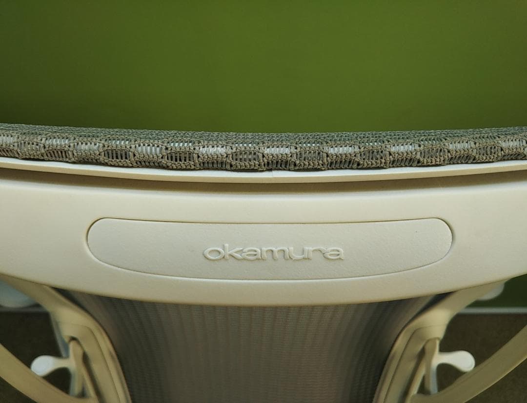 bn　オカムラ　シルフィーチェア　前傾機能　ハイバック　メッシュタイプ　中古