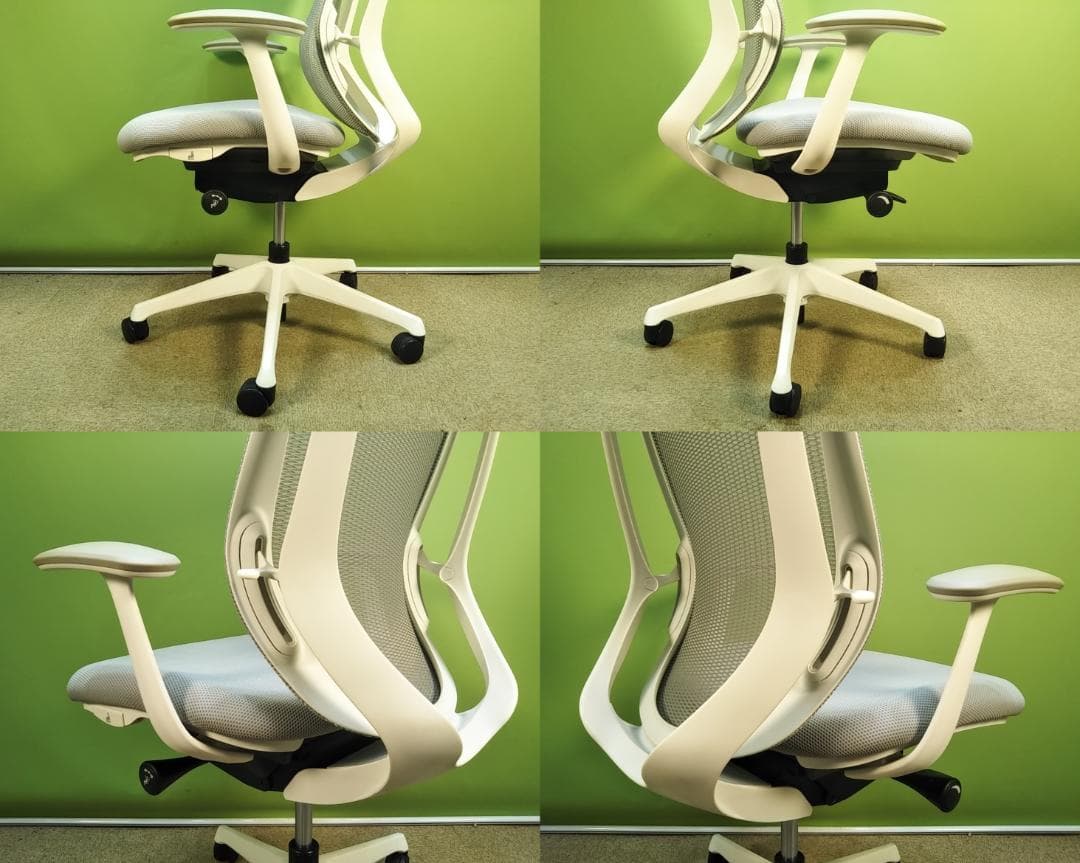 bn　オカムラ　シルフィーチェア　前傾機能　ハイバック　メッシュタイプ　中古