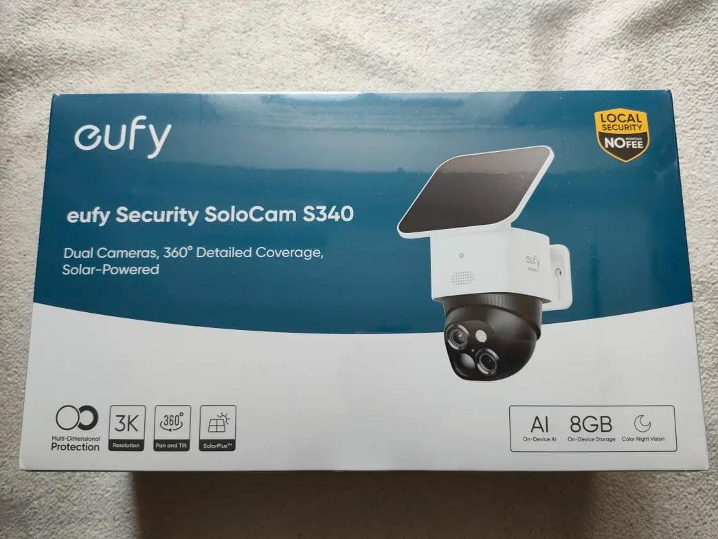 【新品未使用】Anker Eufy SoloCam S340（屋外カメラ）