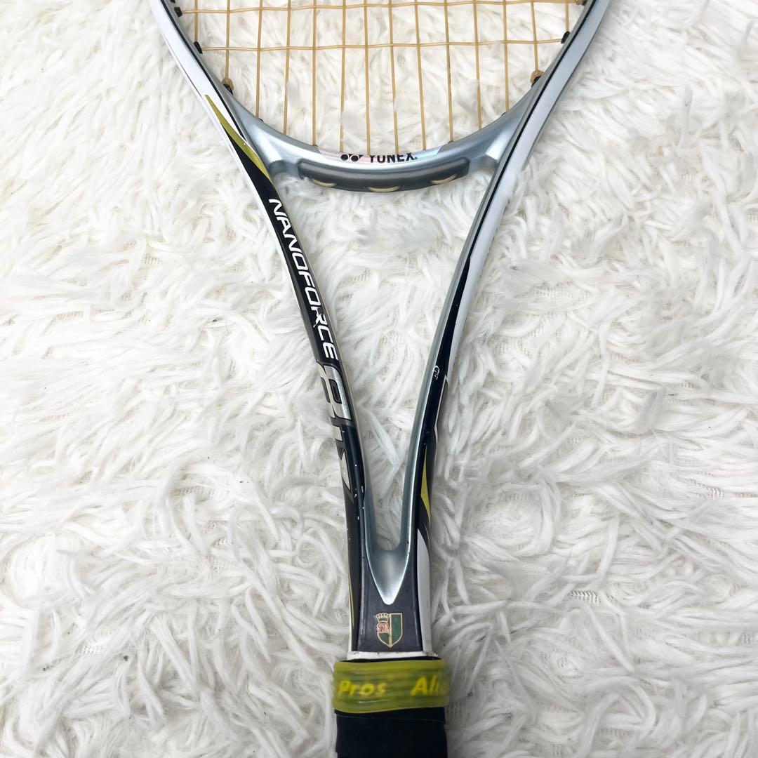 【美品】ヨネックス ナノフォース8v REV UL1 ソフトテニス ラケット