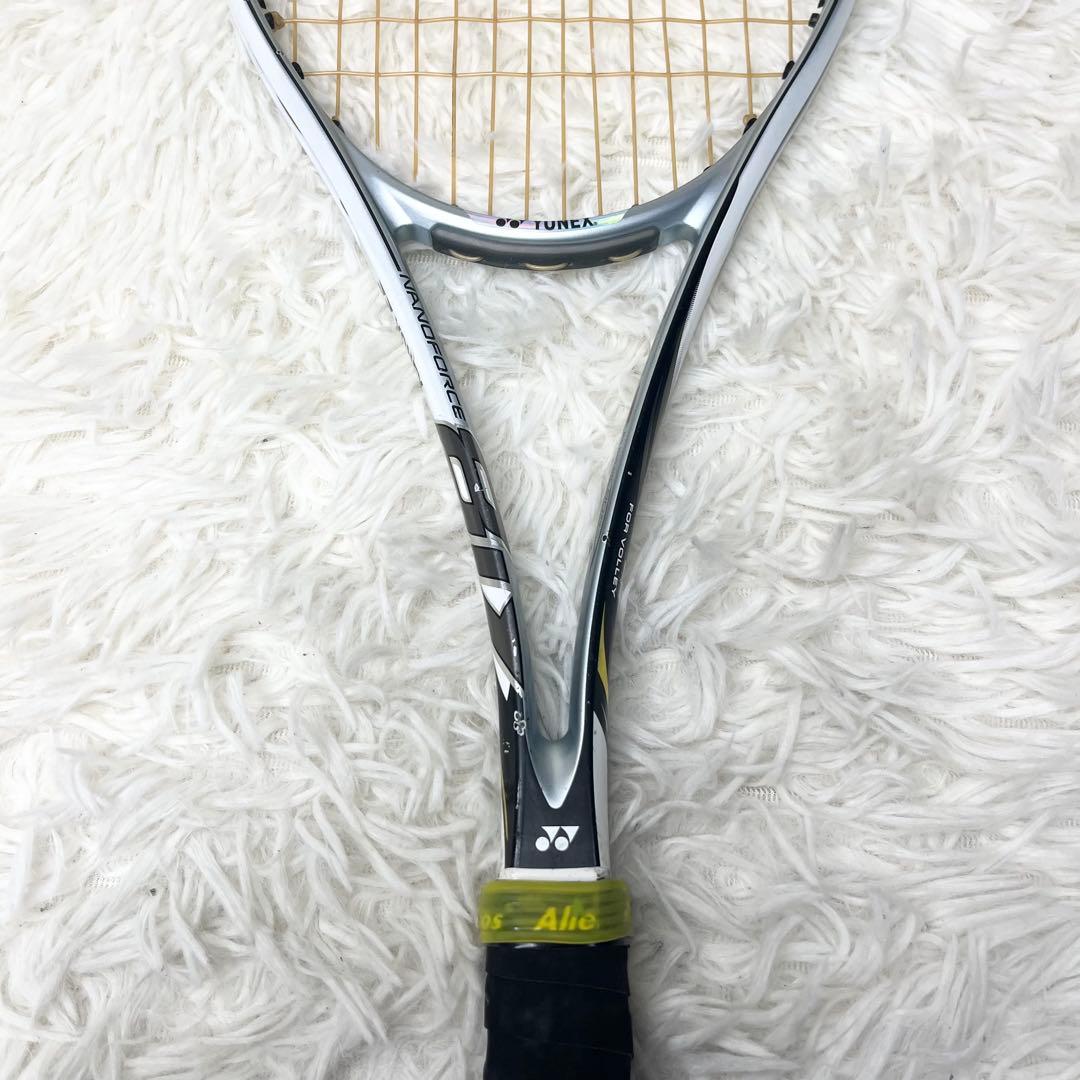 【美品】ヨネックス ナノフォース8v REV UL1 ソフトテニス ラケット