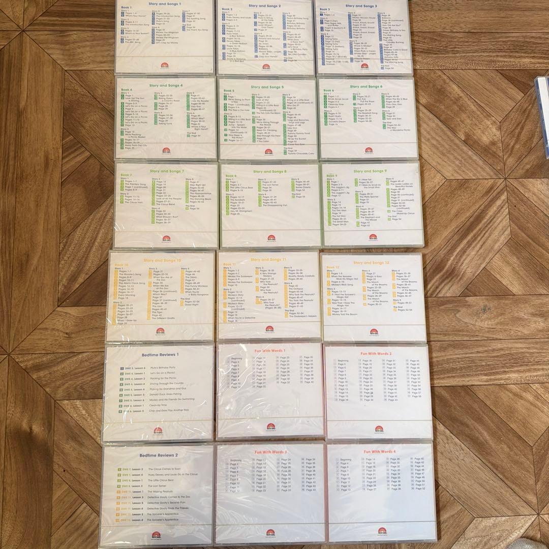 DWE ディズニー英語システム CDStory and Songs