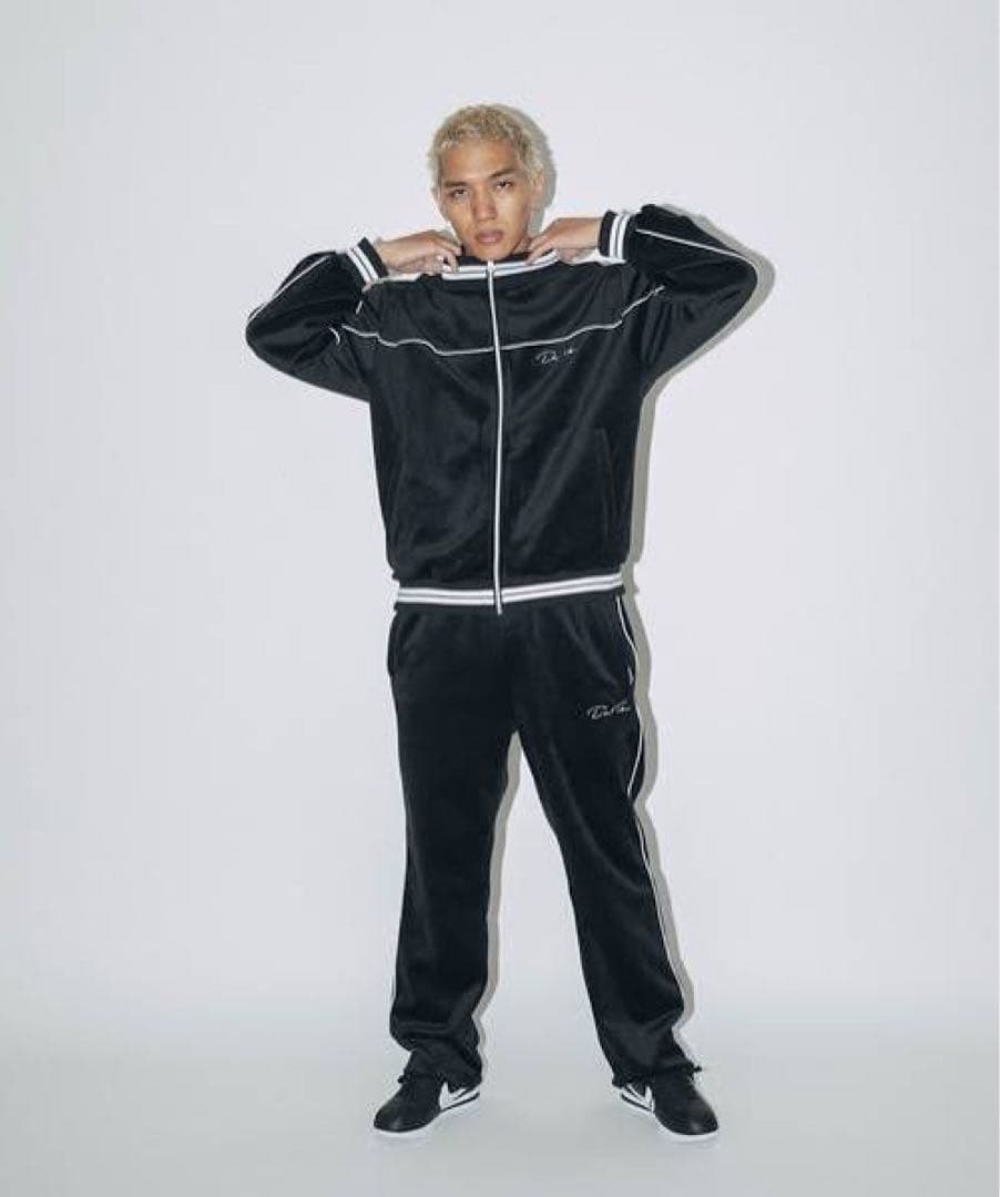 【即完売品】XLARGE DexFilmZ コラボ ベロアセットアップ