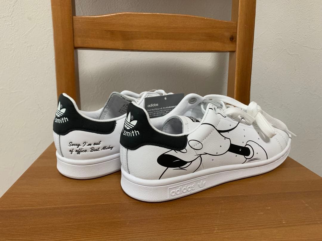 SALE！　新品 adidas Stan Smith 男女兼用 ミッキー 25㎝