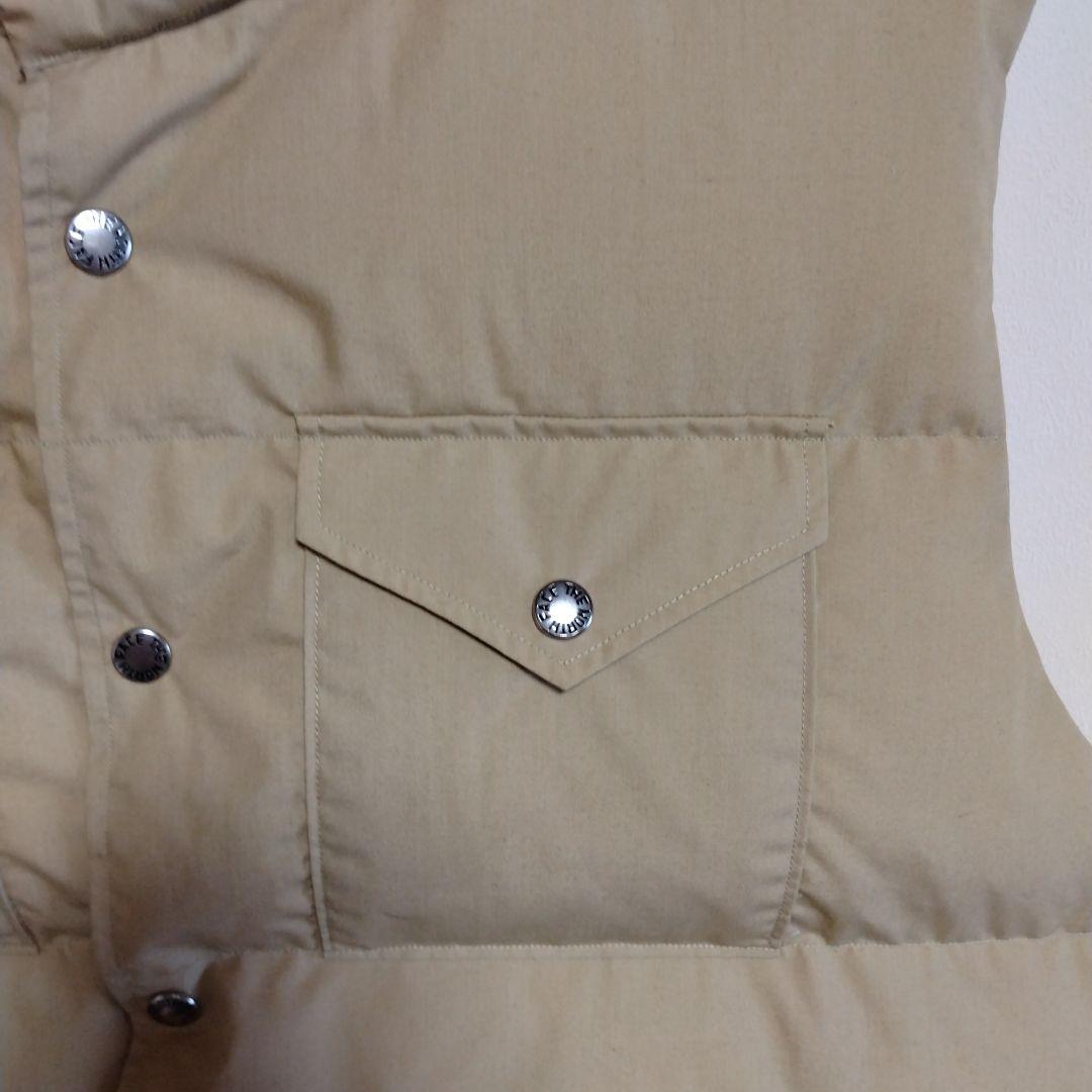 J*u様 ノースフェイスパープルレーベル シエラダウンベスト M ベージュ