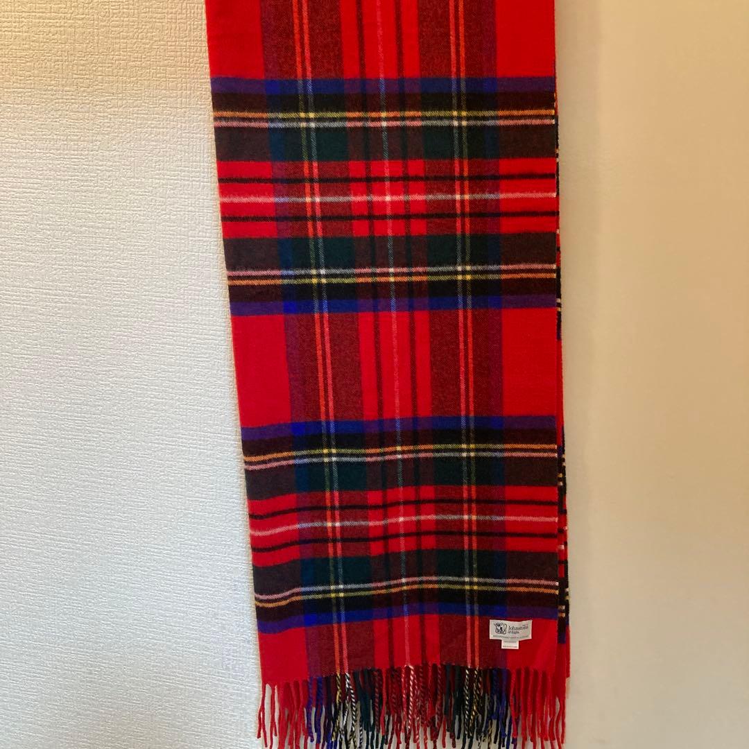 Johnstons of Elgin 100%カシミヤ ストール