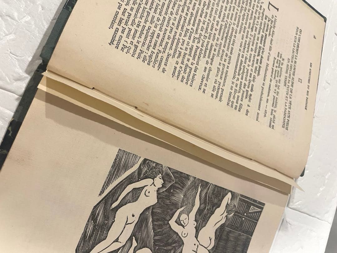 【一点限り】藤田嗣治 ポーゾル王の冒険 木版画 挿絵27点収録 ピエール ルイス