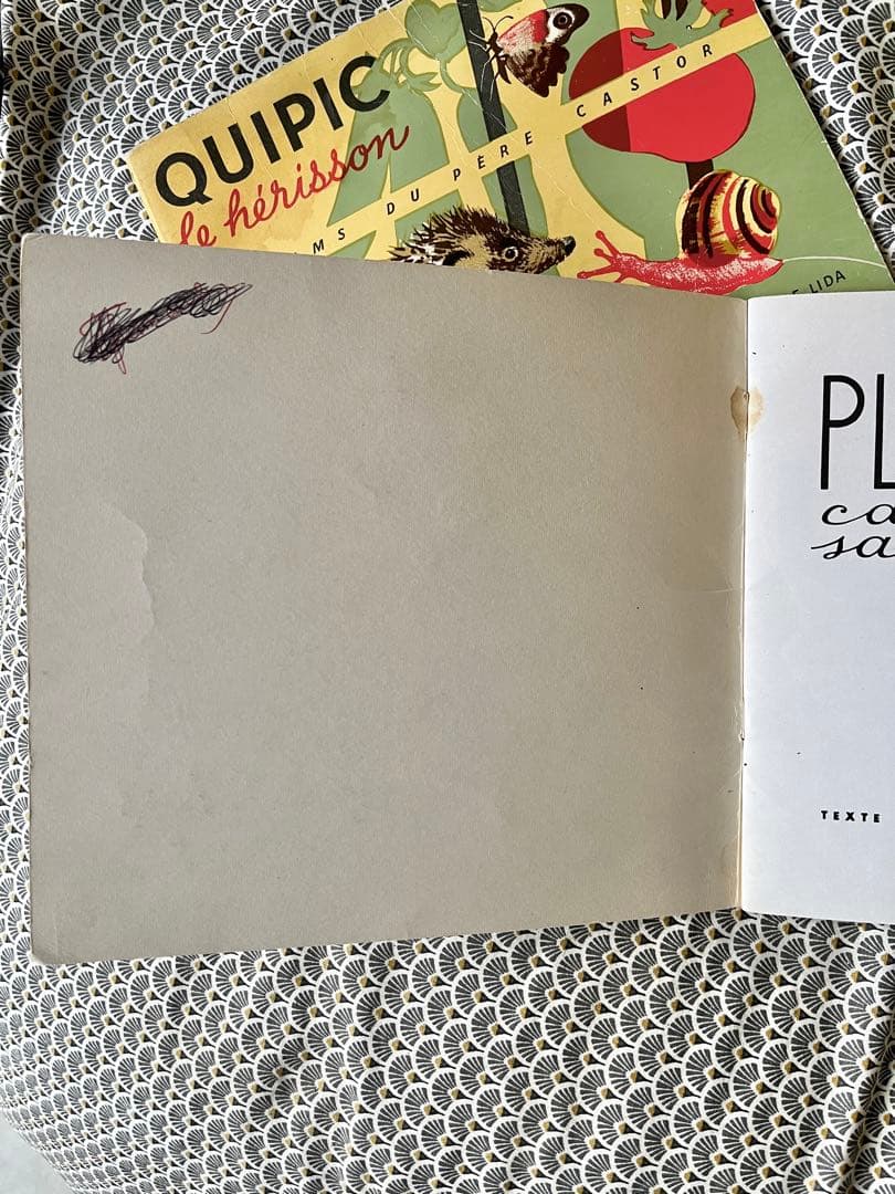 ◆希少フランス名作1900年代カストール絵本、動物自然昆虫鳥かわいいイラスト