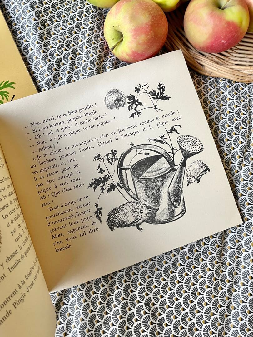 ◆希少フランス名作1900年代カストール絵本、動物自然昆虫鳥かわいいイラスト