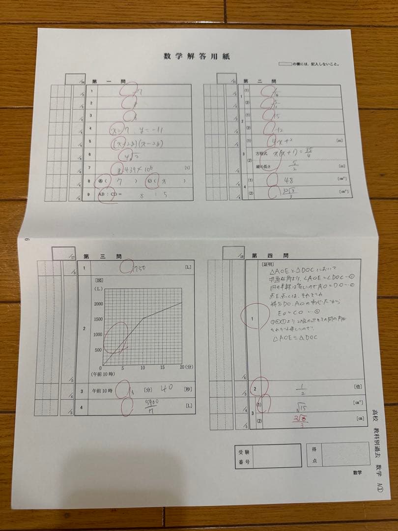 新島学園高校 2023年度受験用 問題集 各5年分【定価 各5,500円税別】