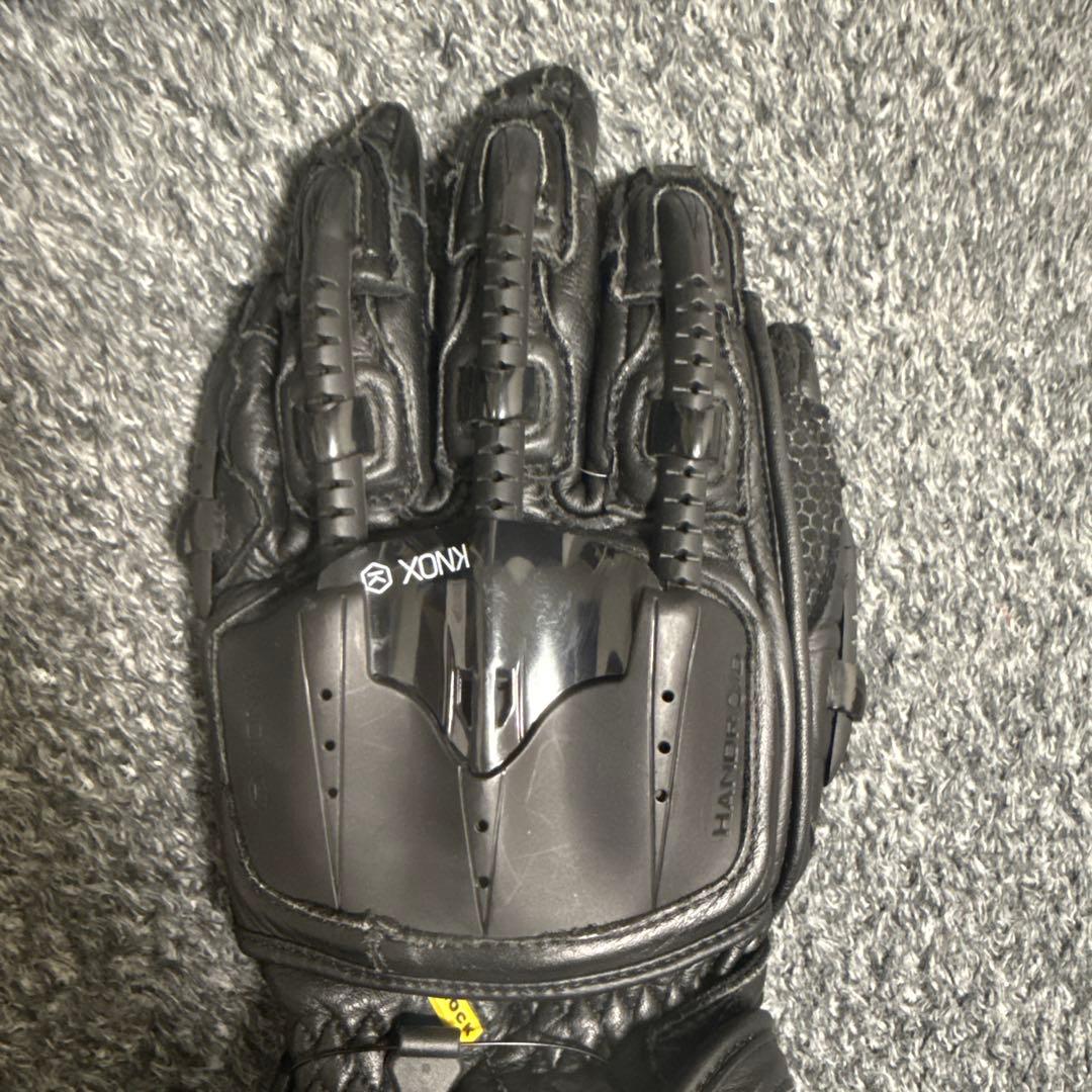 KNOWX Handroid Mサイズ バイクグローブ カンガルー革