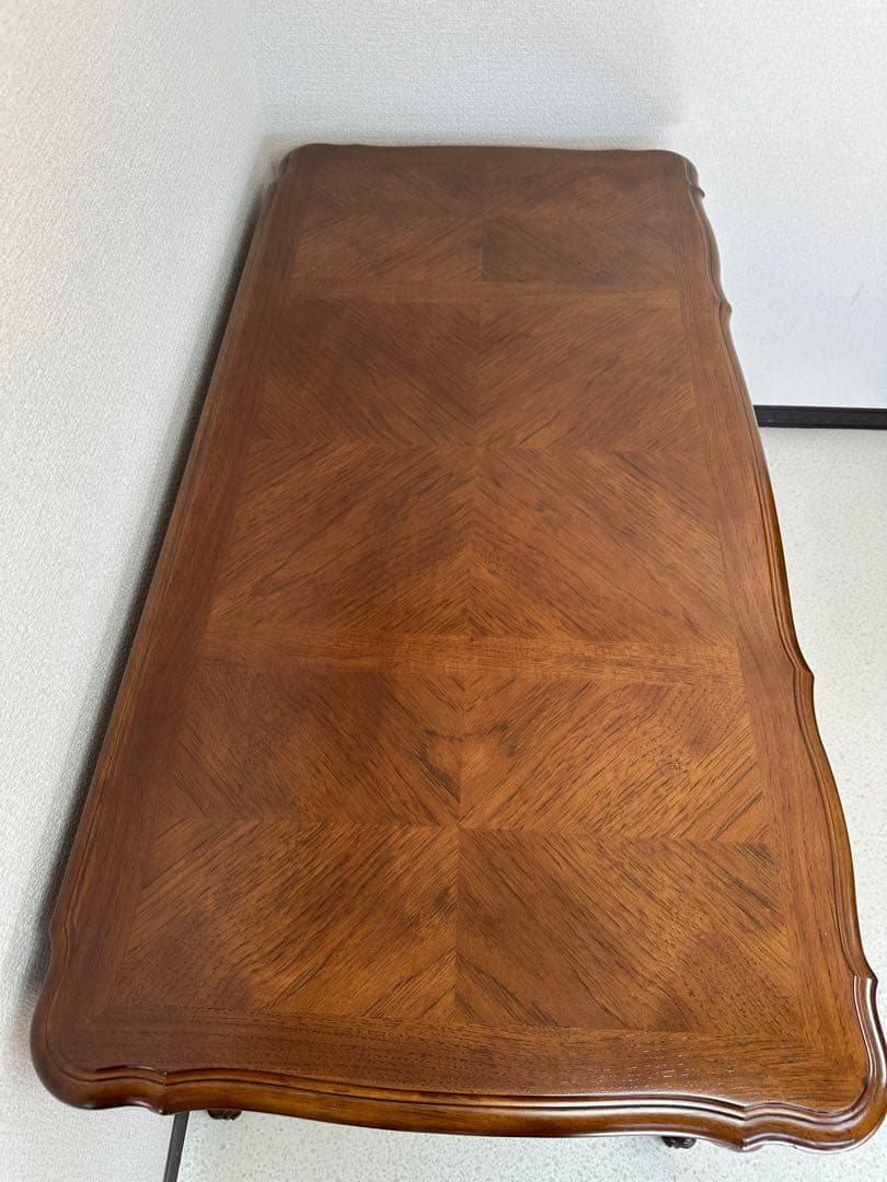 ヨーロッパ エグゼクティブ 猫脚 デスク 書斎机 両袖※i1※