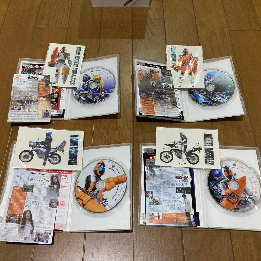 【値下げ】仮面ライダーフォーゼDVD 全巻12巻セット　初回限定