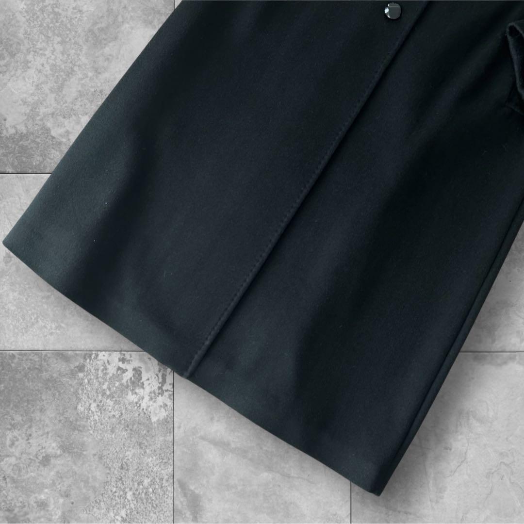 【カシミヤ100%】bistrot cinq ロングコート ファー 2way L