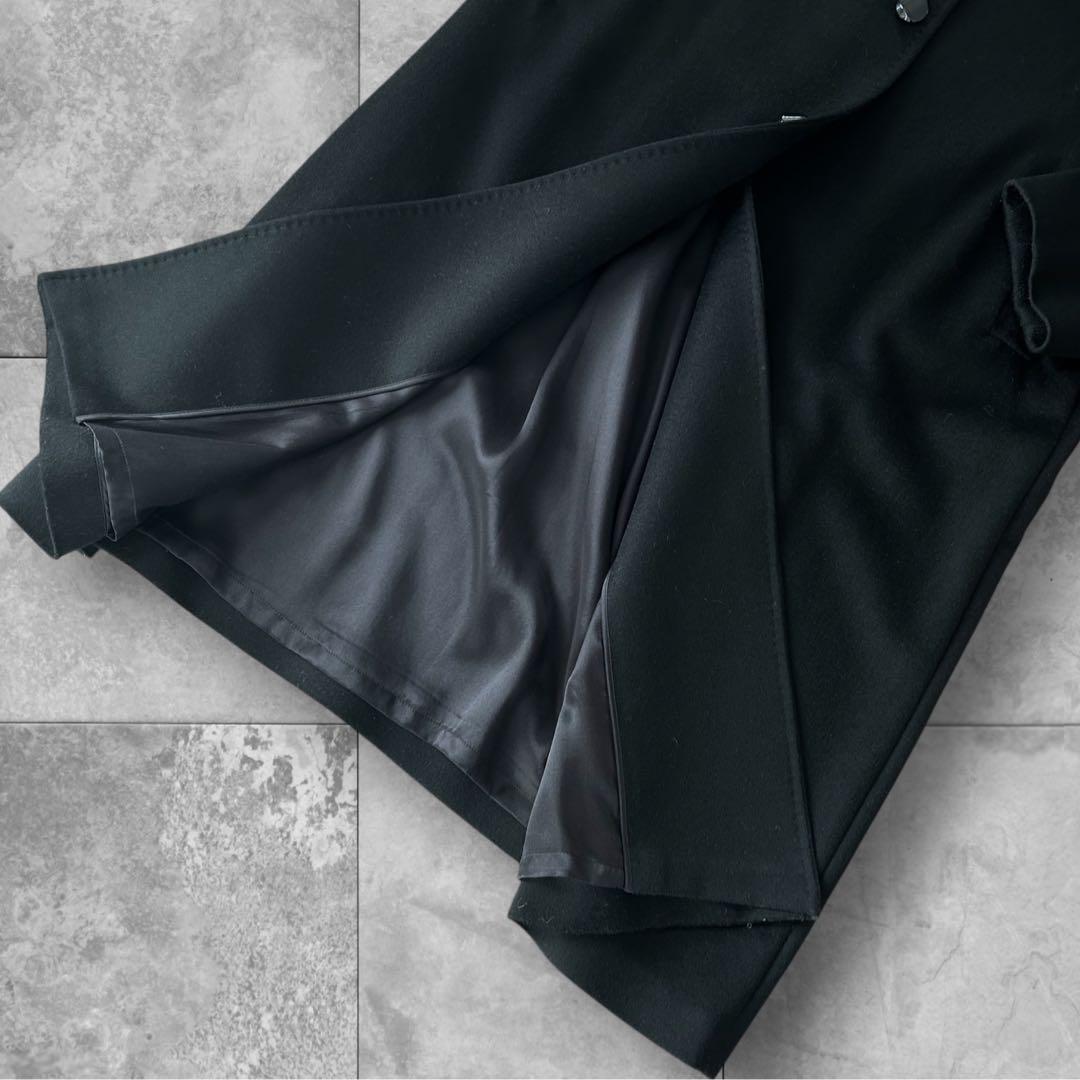 【カシミヤ100%】bistrot cinq ロングコート ファー 2way L