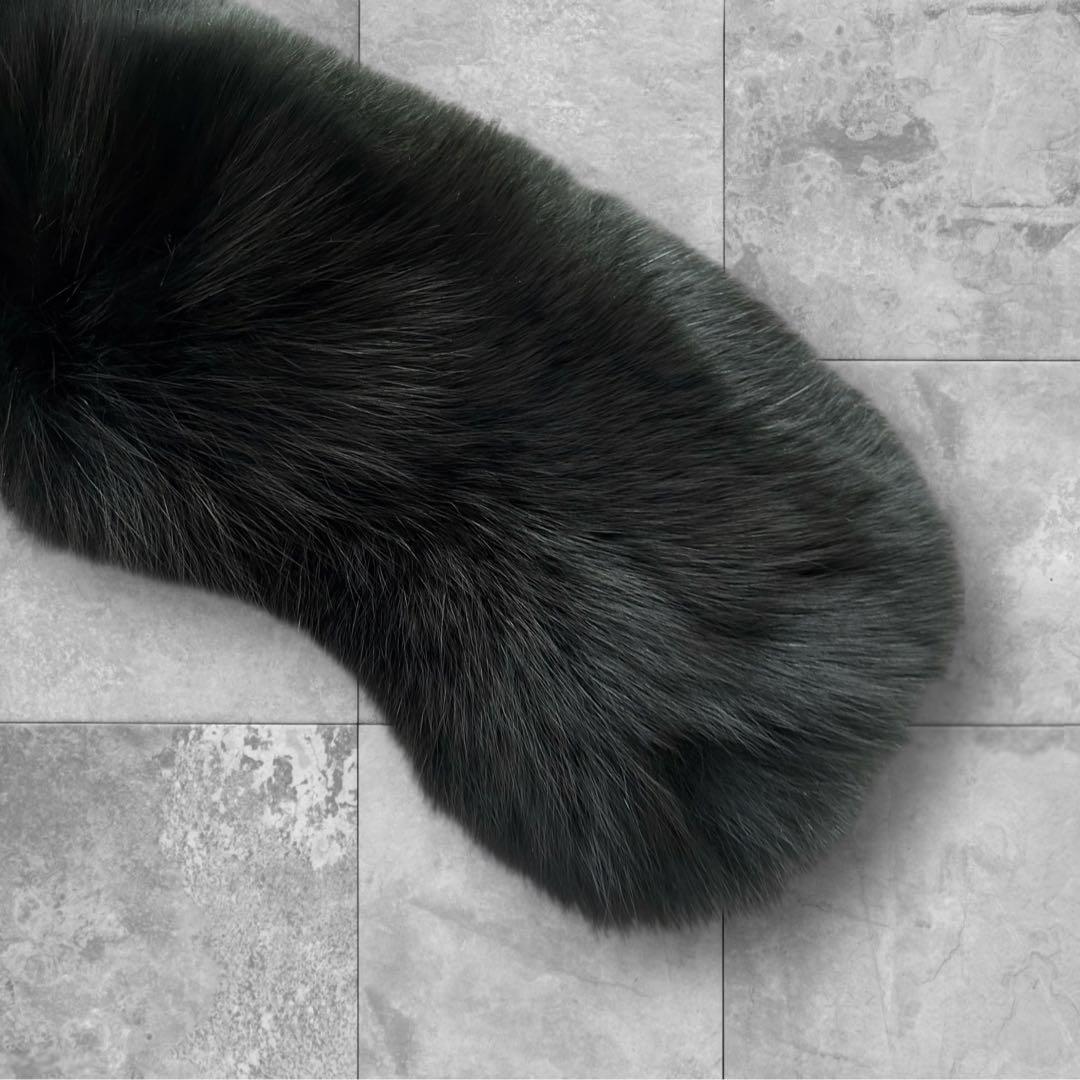 【カシミヤ100%】bistrot cinq ロングコート ファー 2way L