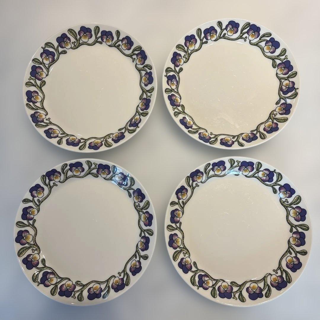 アラビア　ケトオルヴォッキ　21cm プレート　4枚セット