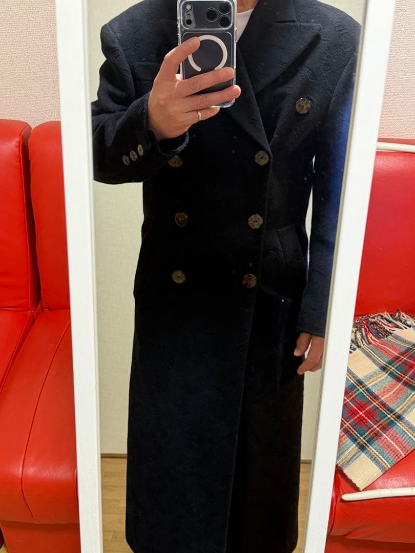 ジャンポール ゴルチエ ロングコート ブラック