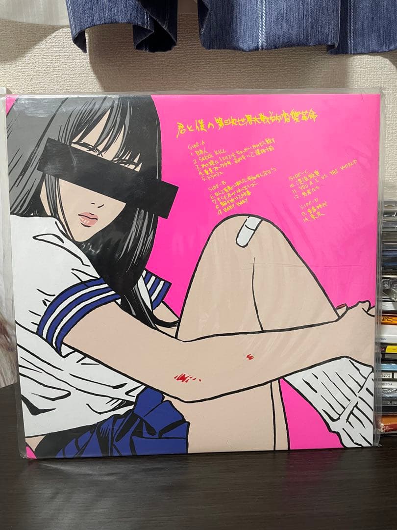 銀杏boyz 君と僕の第三次世界大戦的恋愛革命 LP